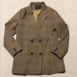 Maje plaid Women's Blazer